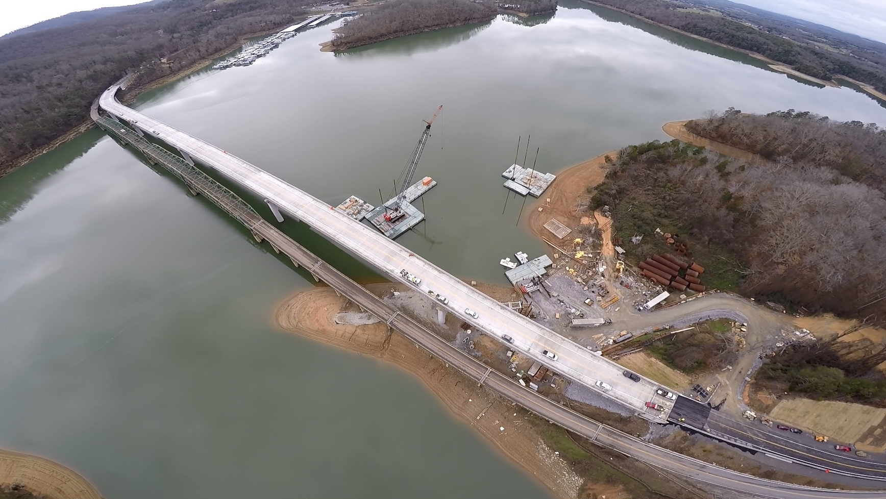 Hwy 33 Bridge In Union County Fully Open